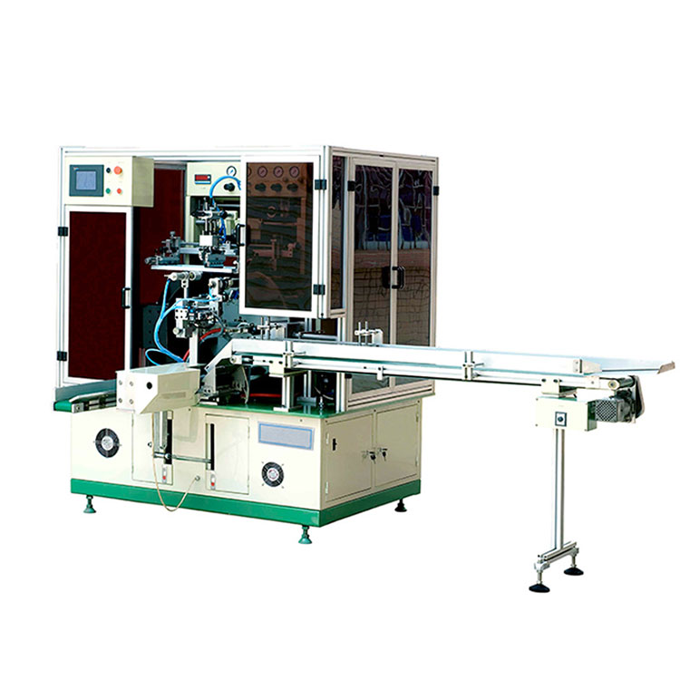 Автоматическая машина для трафаретной печати на мягких трубах (HX-1SR-UV)